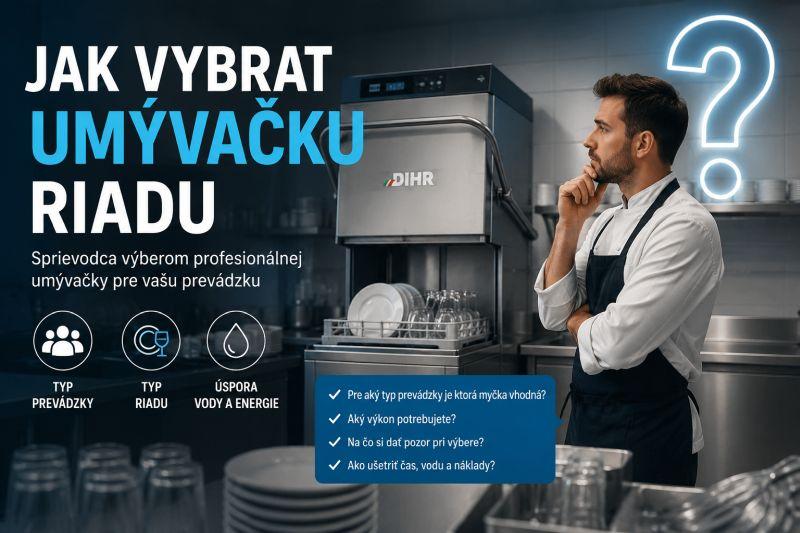 Ako vybrať správnu umývačku pre profesionálnu gastronómiu a prečo sa oplatí investovať do profesionálneho riešenia