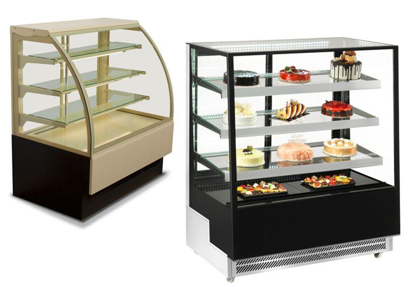 Vitríny chladiace na zákusky