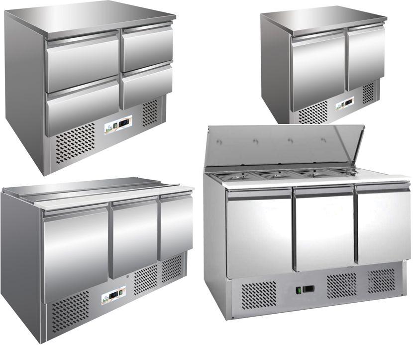 Chladiace stoly-saladety