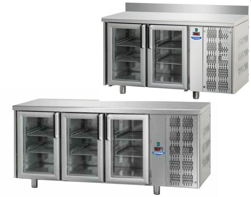 Chladiace stoly presklenné