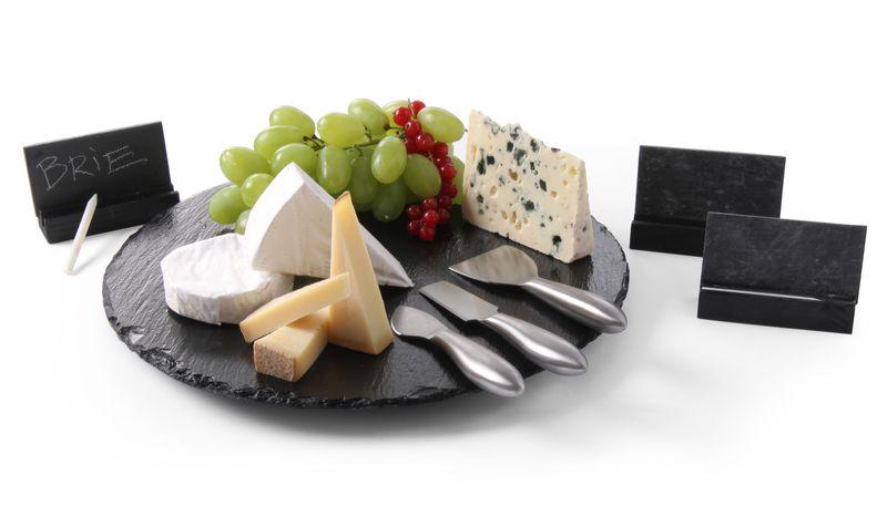 Bridlicový podnos set Lazy Susan 424605