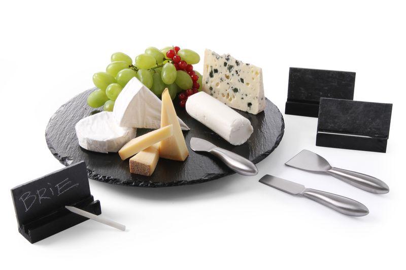 Bridlicový podnos set Lazy Susan 424605