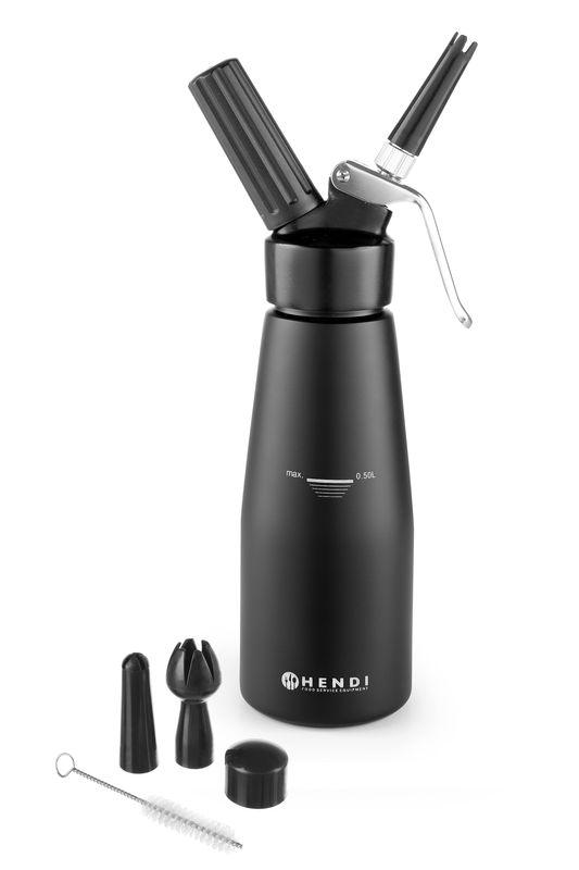 Šľahačková fľaša KitchenLine čierna 588420