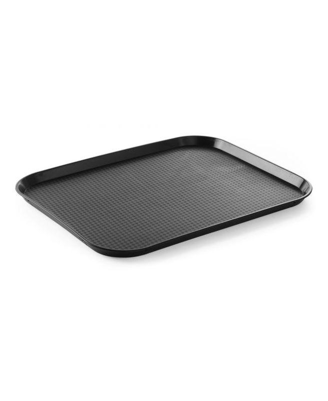 Polypropylénový podnos Fast Food Čierna, 305x415x(H)20mm