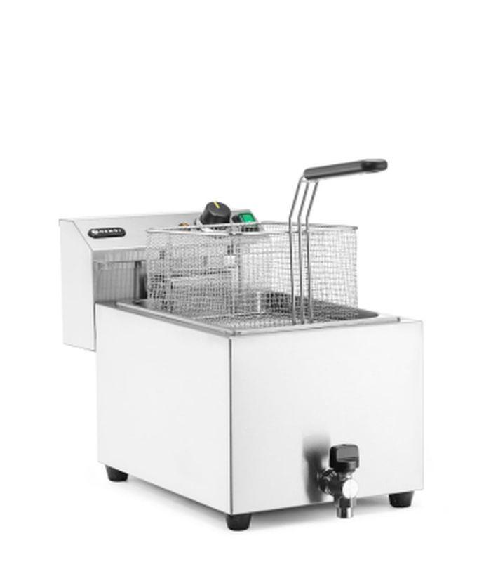 Fritéza XL s vypúšťacím kohútikom, 10 lt. Profi Line, Kód 209424