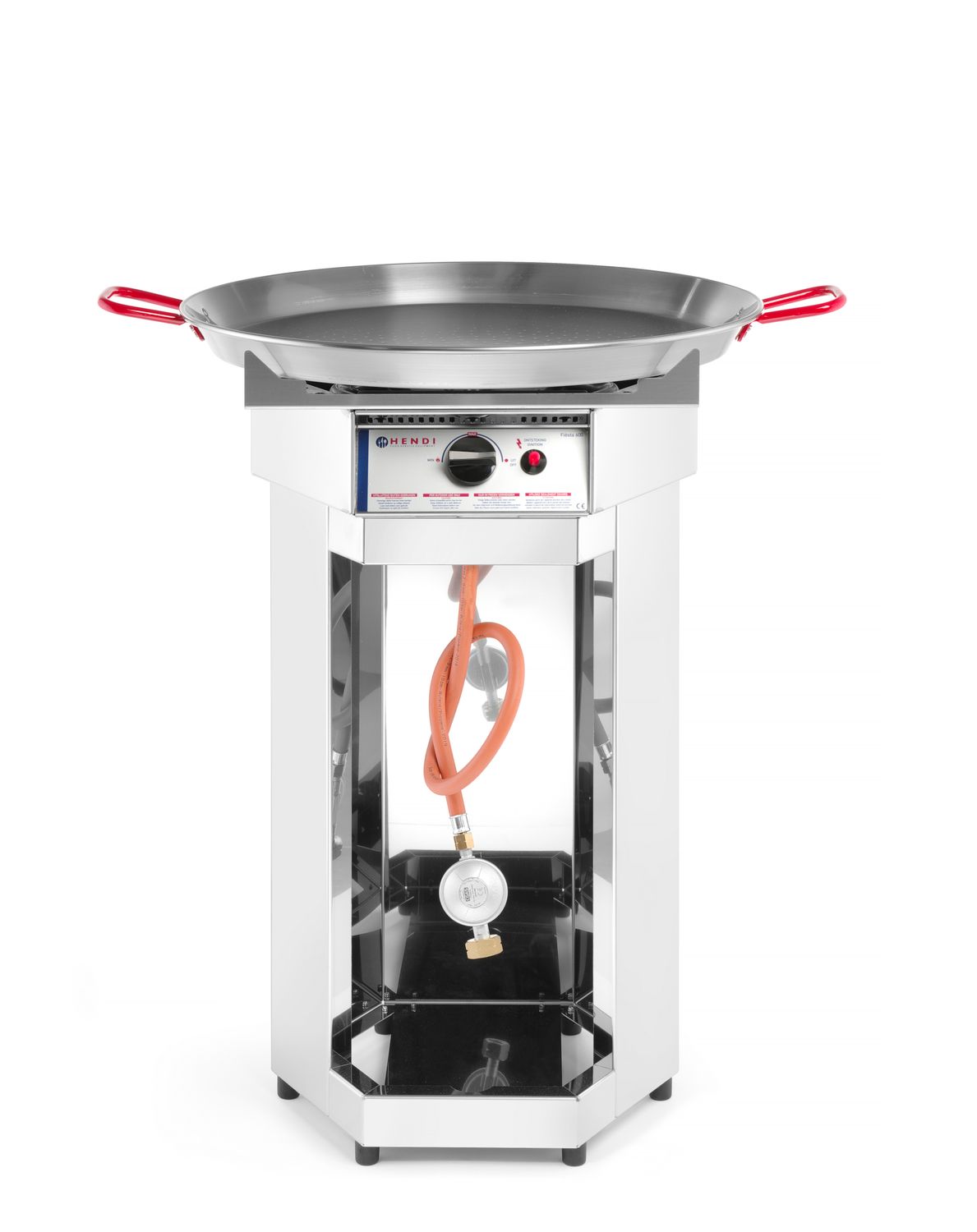 Plynový gril Fiesta 600, HENDI, 4,8kW, 600x600x(H)870mm 146002