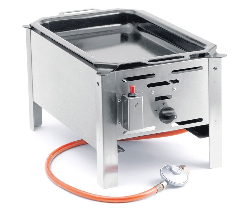 Plynová panvica Bake-Master Mini, HENDI, 5,8kW, 340x540x(H)300mm 154601