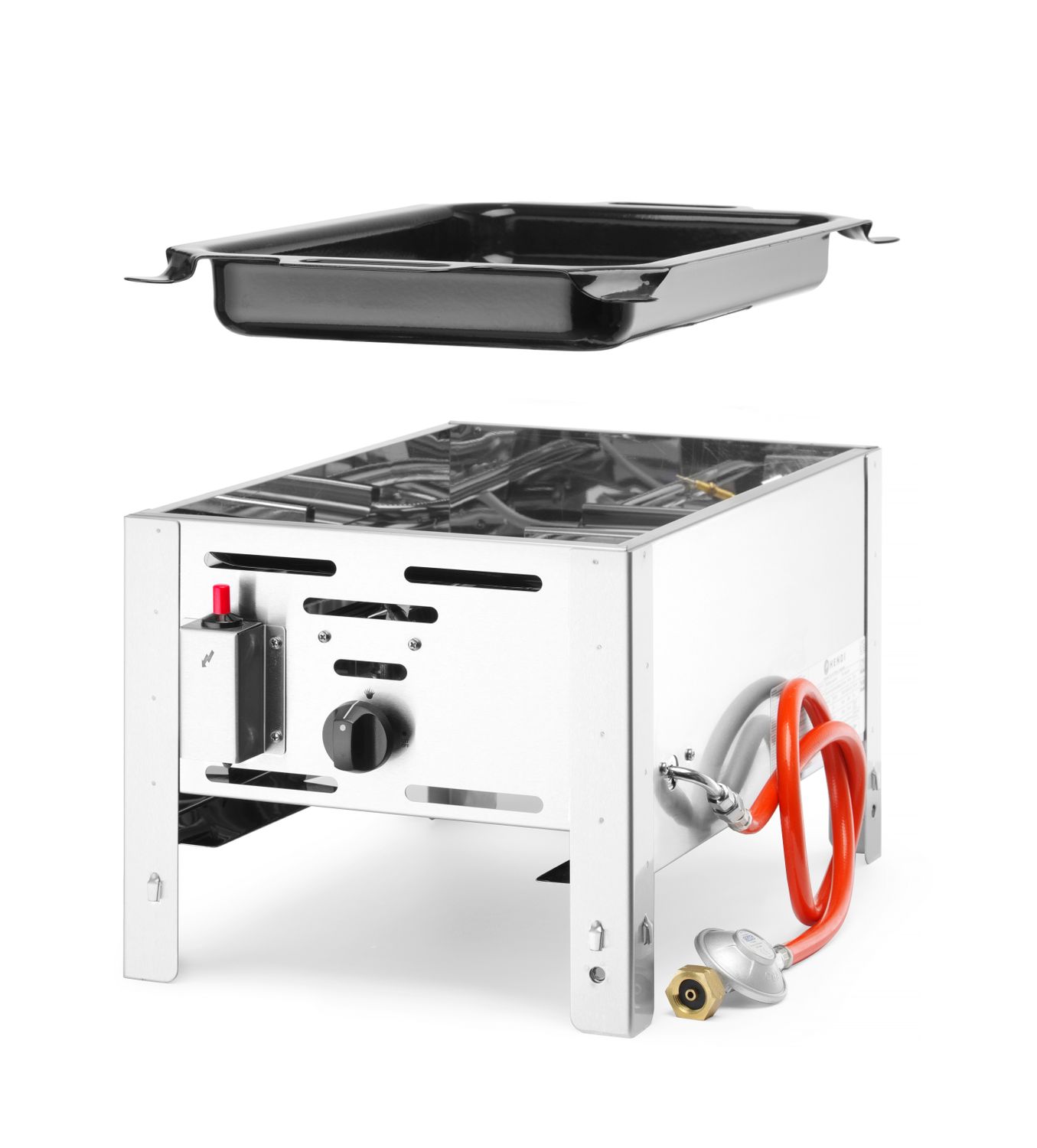 Plynová panvica Bake-Master Mini, HENDI, 5,8kW, 340x540x(H)300mm 154601