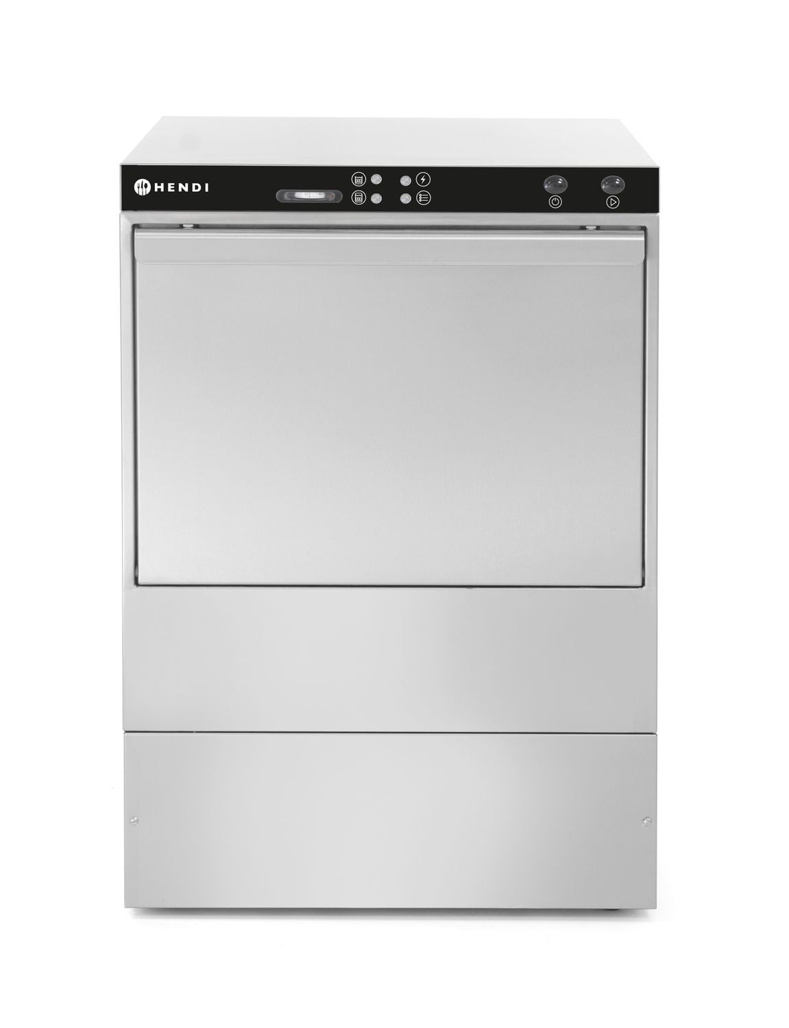 Umývačka riadu 50 x 50 – ELEKTROMECHANICKÉ ovládanie – 400 V, HENDI, 400V/6600W, 570x600x(H)830mm