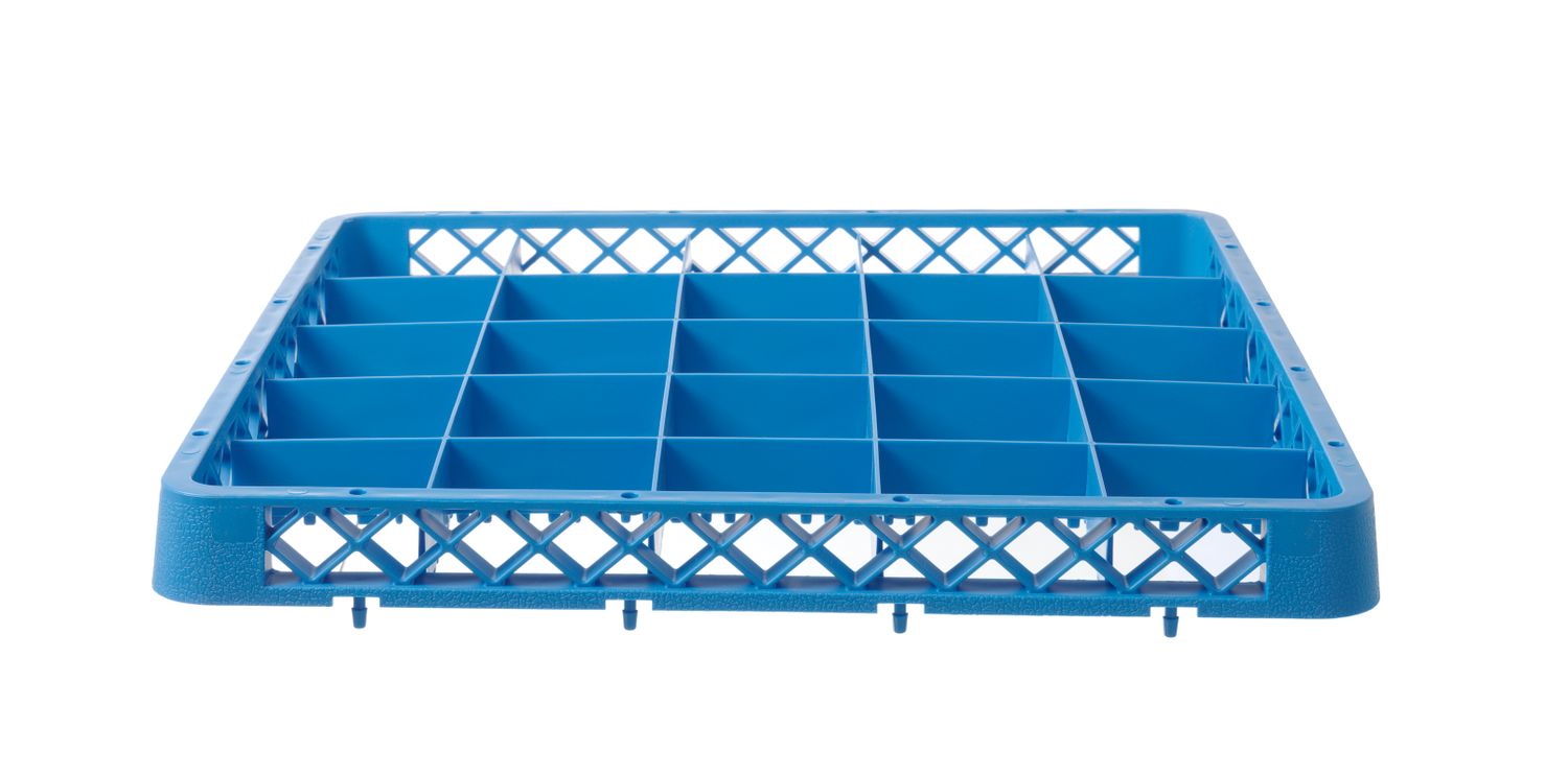 Nadstavba na kôš 500 x 500 mm, HENDI, 25 priehradiek 88x88 mm, 500x500x(H)45mm 877524