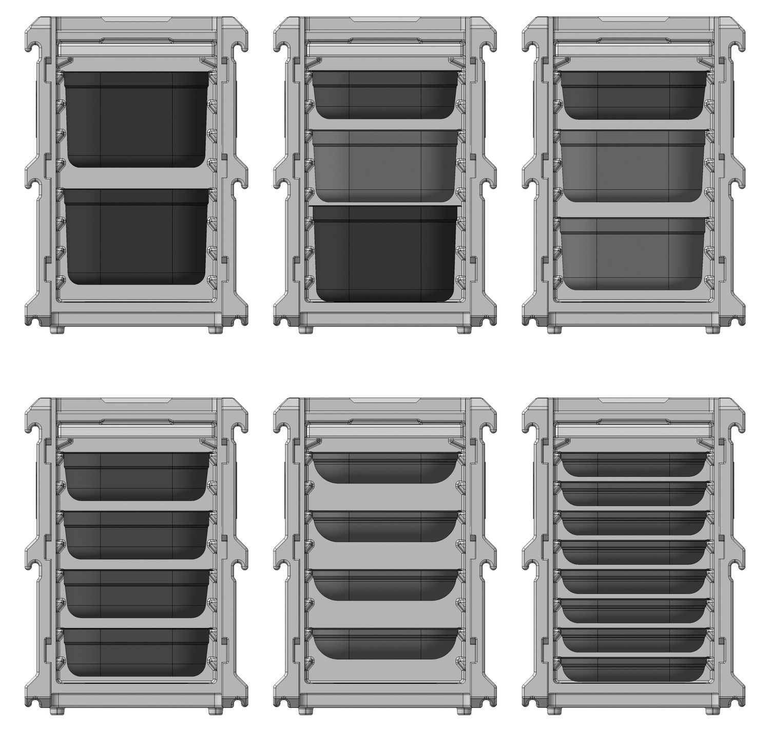Tepelnoizolačná nádoba – keteringová, na 8x GN 1/1, HENDI, Profi Line, GN 1/1, 100L, 635x465x(H)660mm 707999