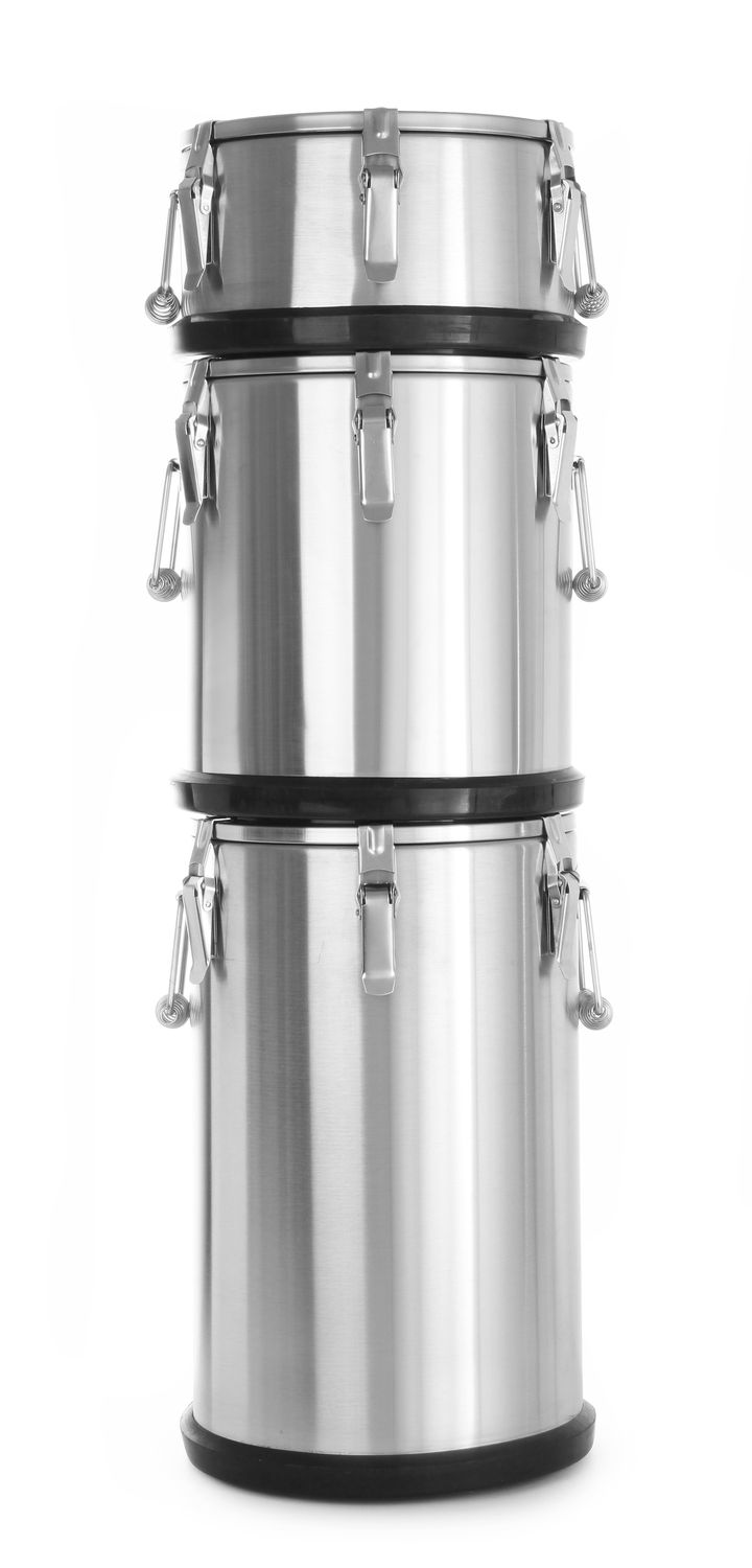 Termoizolačný prenosný termos, HENDI, Profi Line, 10L, ⌀330x(H)220mm nerezový 710104
