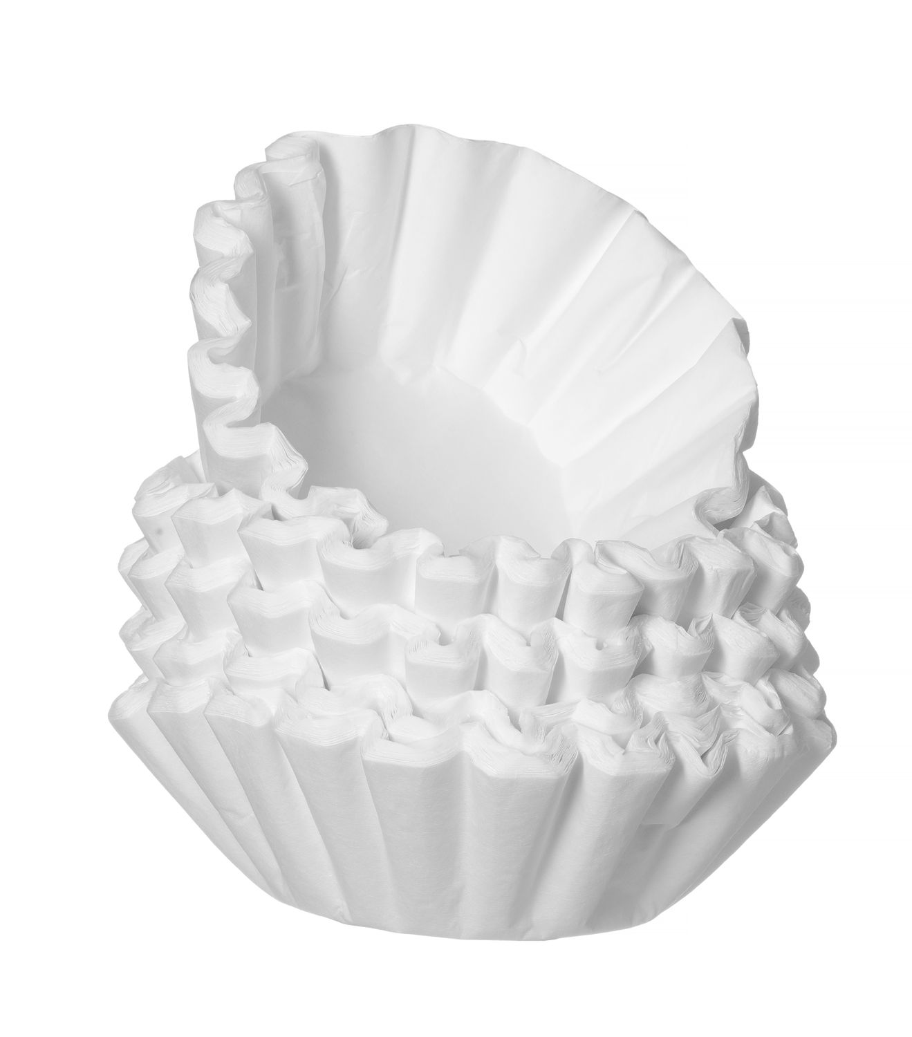 Papierové kávové filtre pre odkvapkávacie kávovary, HENDI, pre napr. Hendi, Bravilor a Animo, 1000 ks, ⌀245x(H)62mm 208656