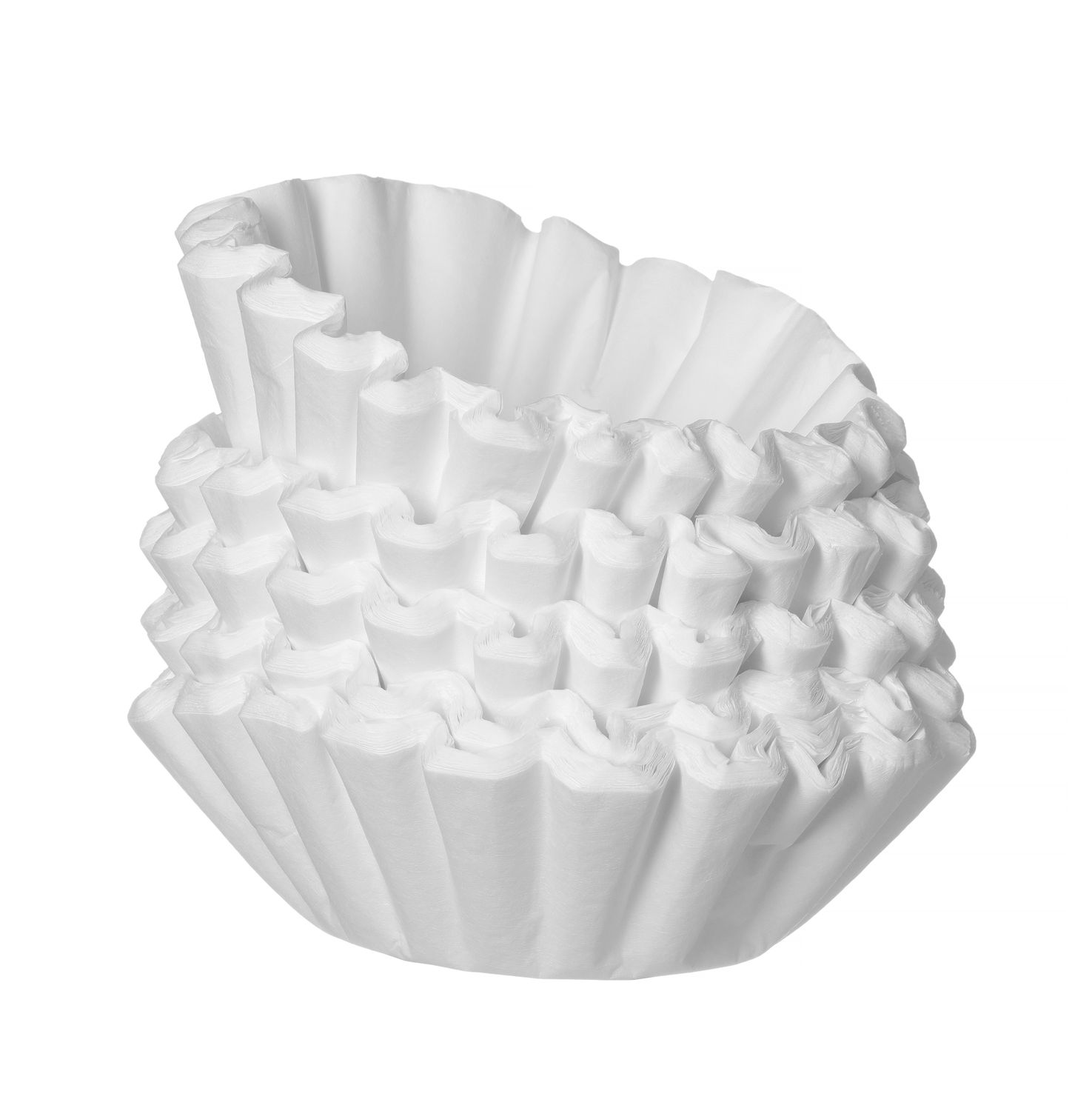 Papierové kávové filtre pre odkvapkávacie kávovary, HENDI, pre napr. Hendi, Bravilor a Animo, 1000 ks, ⌀245x(H)62mm 208656