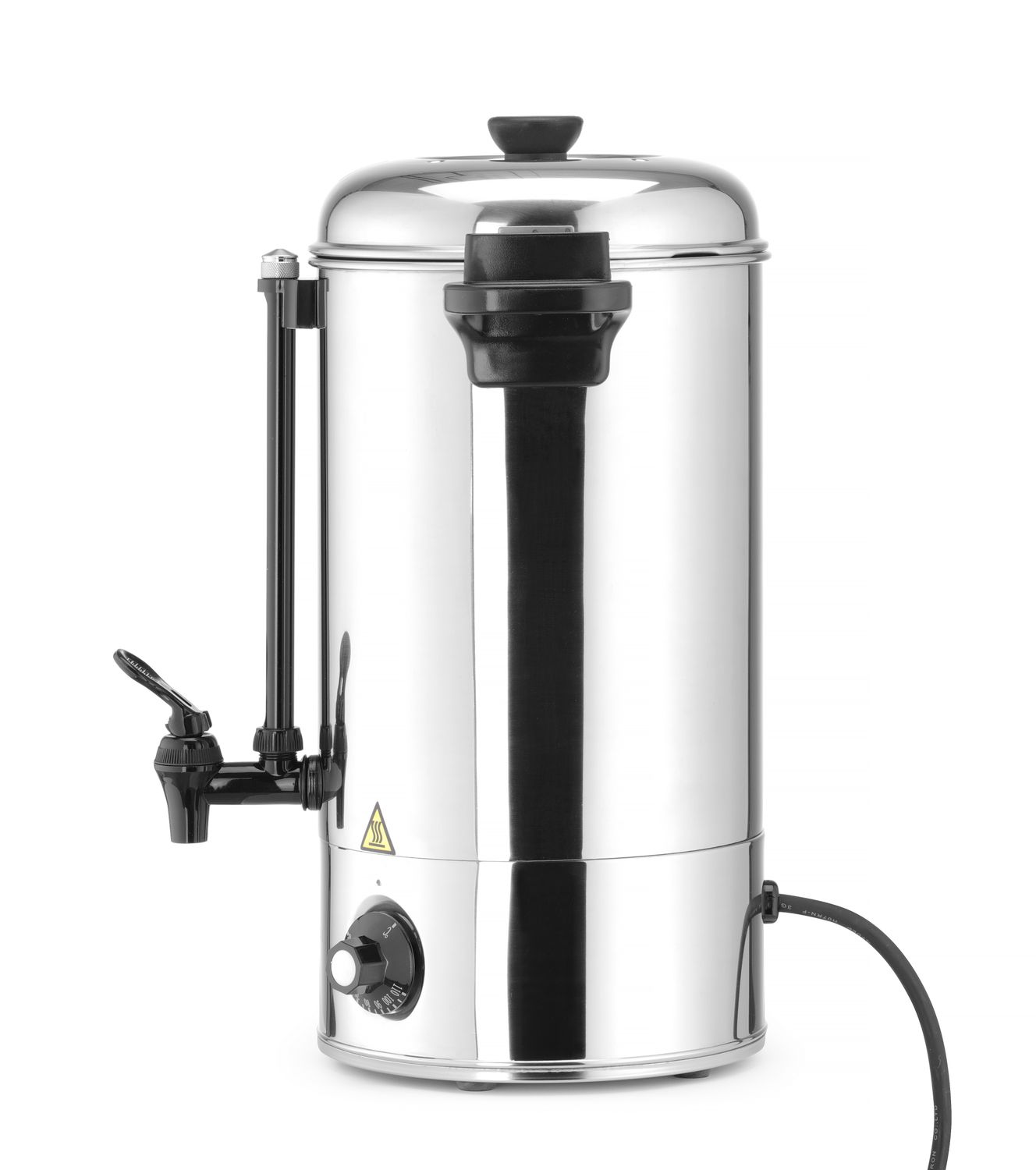 Varič nápojov jednostenný, HENDI, 9L, Strieborná, 230V/2200W, 370x332x(H)472mm 209882