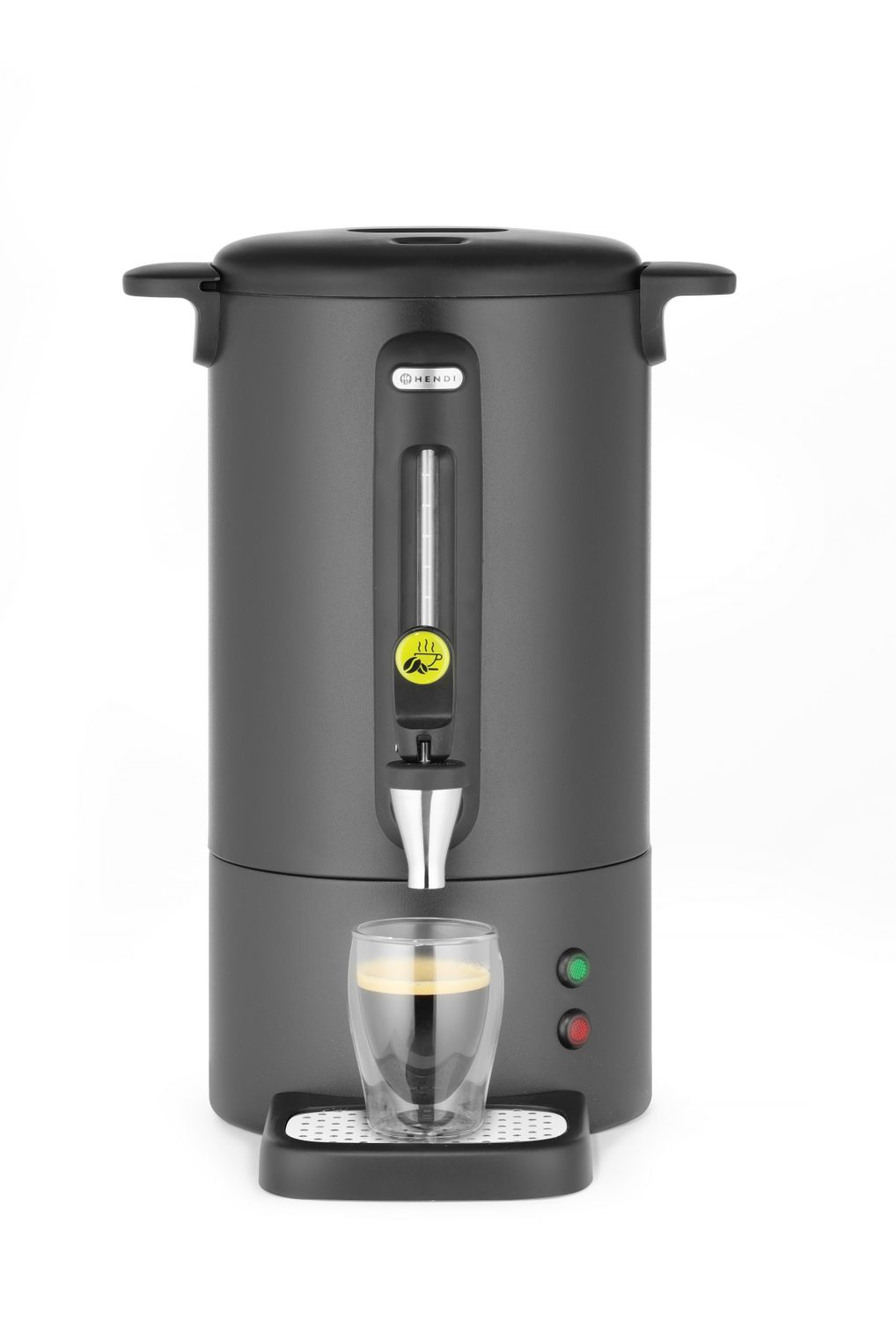 Perkolátor UNIQ, HENDI, 7L, Čierna, 220-240V/1050W, 307x330x(H)450mm matný čierny, Kód 211472