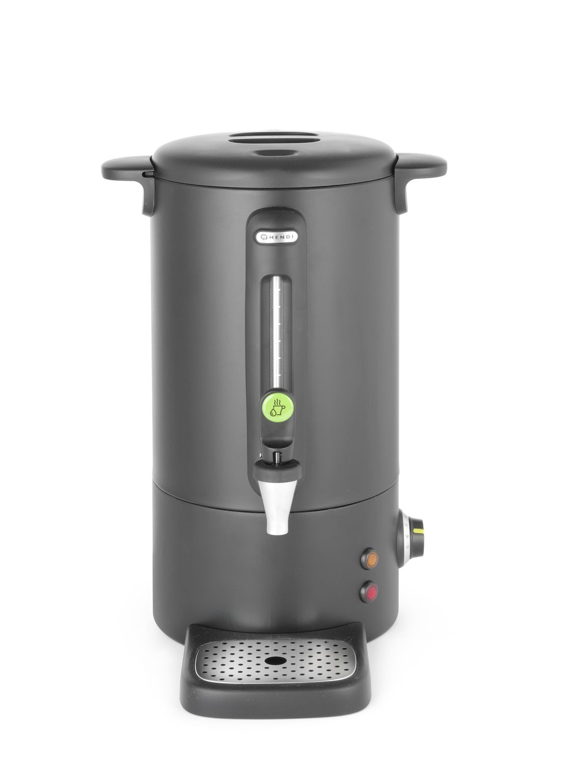 Bojler na horúce nápoje UNIQ, HENDI, 9L, Čierna, 220-240V/950W, 307x330x(H)450mm čierny, 211458