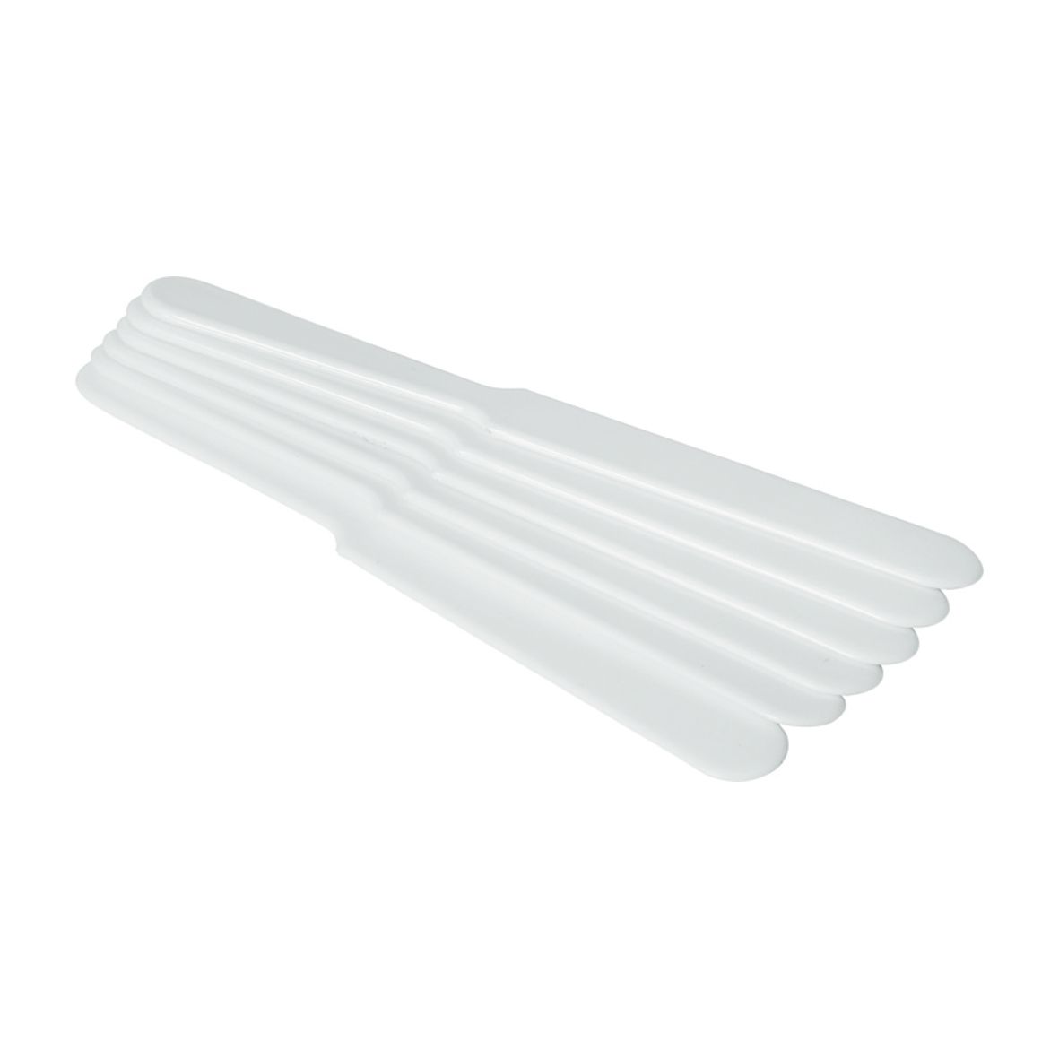 Stierka na pivnú penu, BarUp, Biela, 6 ks, 235x26mm 565360