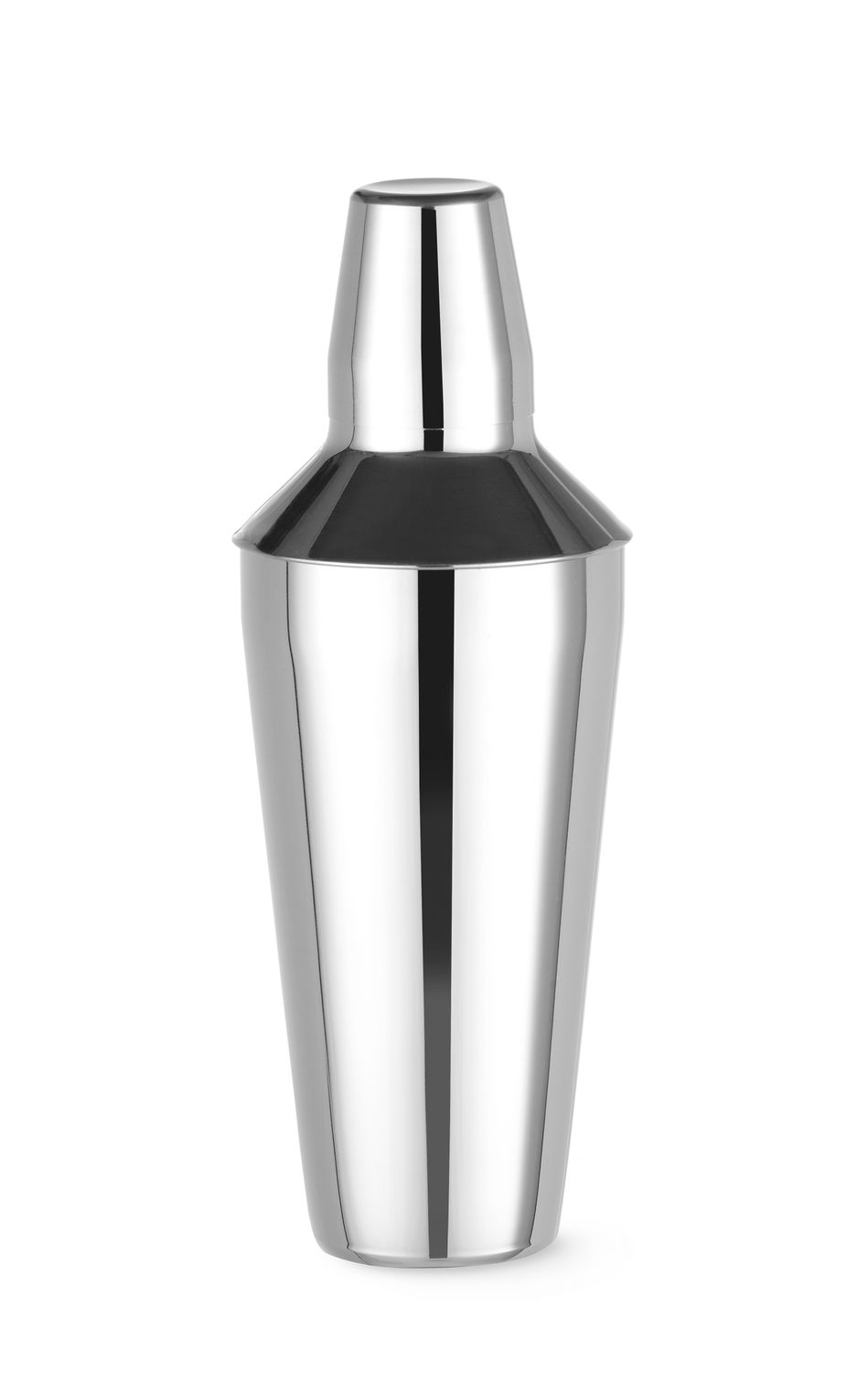 3-dielny Cobblerov shaker, BarUp, 0,75L, ⌀90x(H)255mm kónický 593035