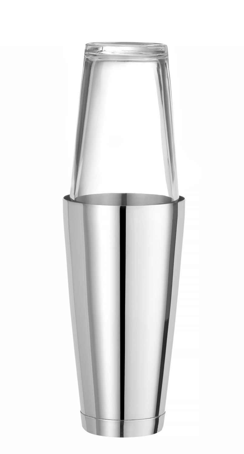 Bostonský šejker, BarUp, shaker, 0,8L, ⌀90x(H)175mm 593042