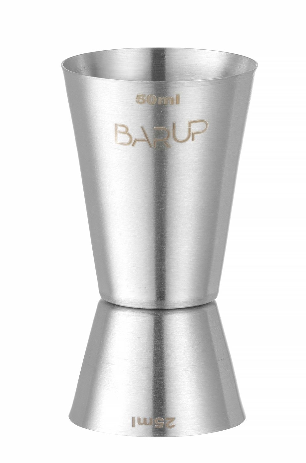 Barmanská mierka - jigger 25/50 ml, BarUp, ⌀43x(H)85mm 596722