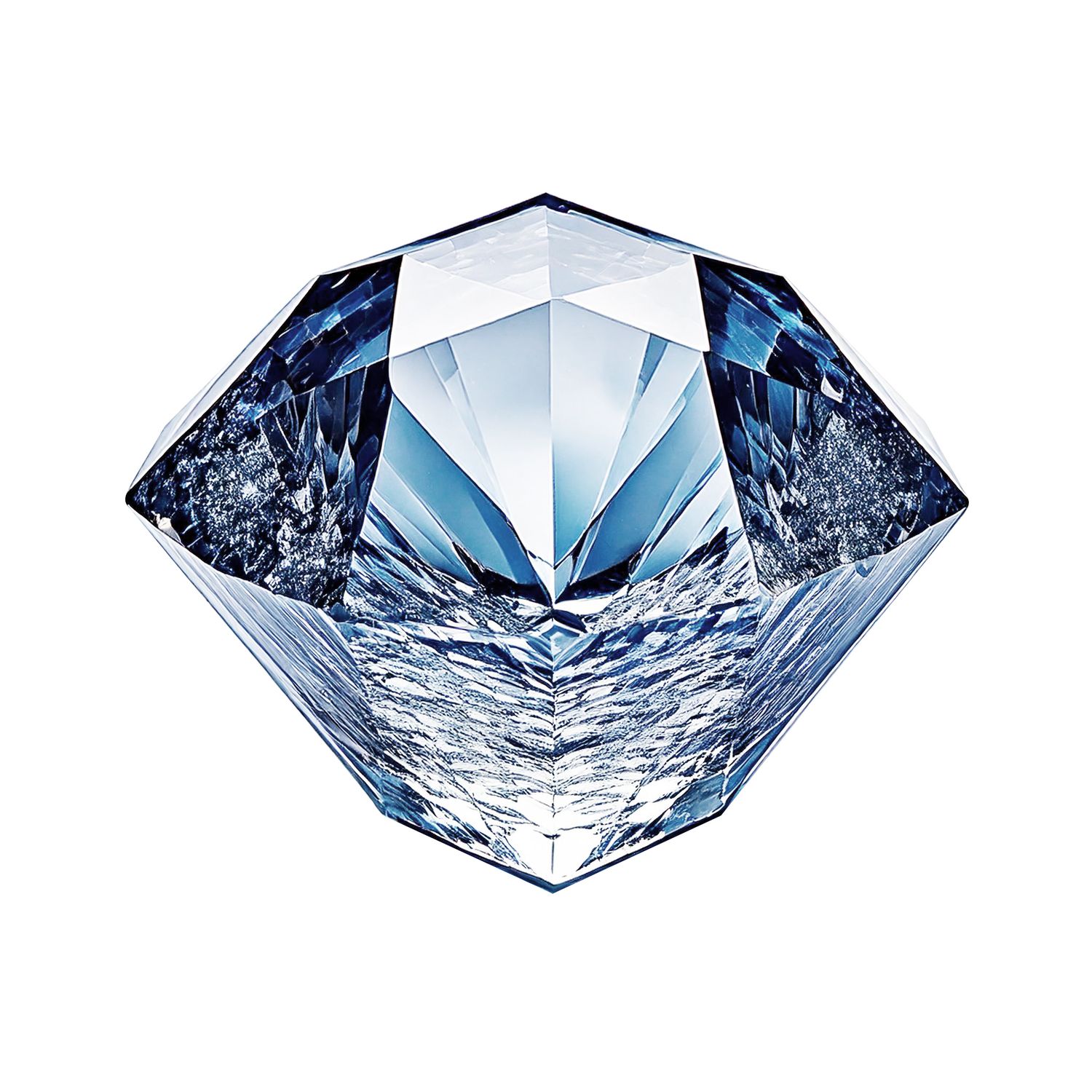 Formičky na ľad v tvare diamantu, BarUp, Modrá, 2 ks, 190x105x(H)30mm drahokamy 679012
