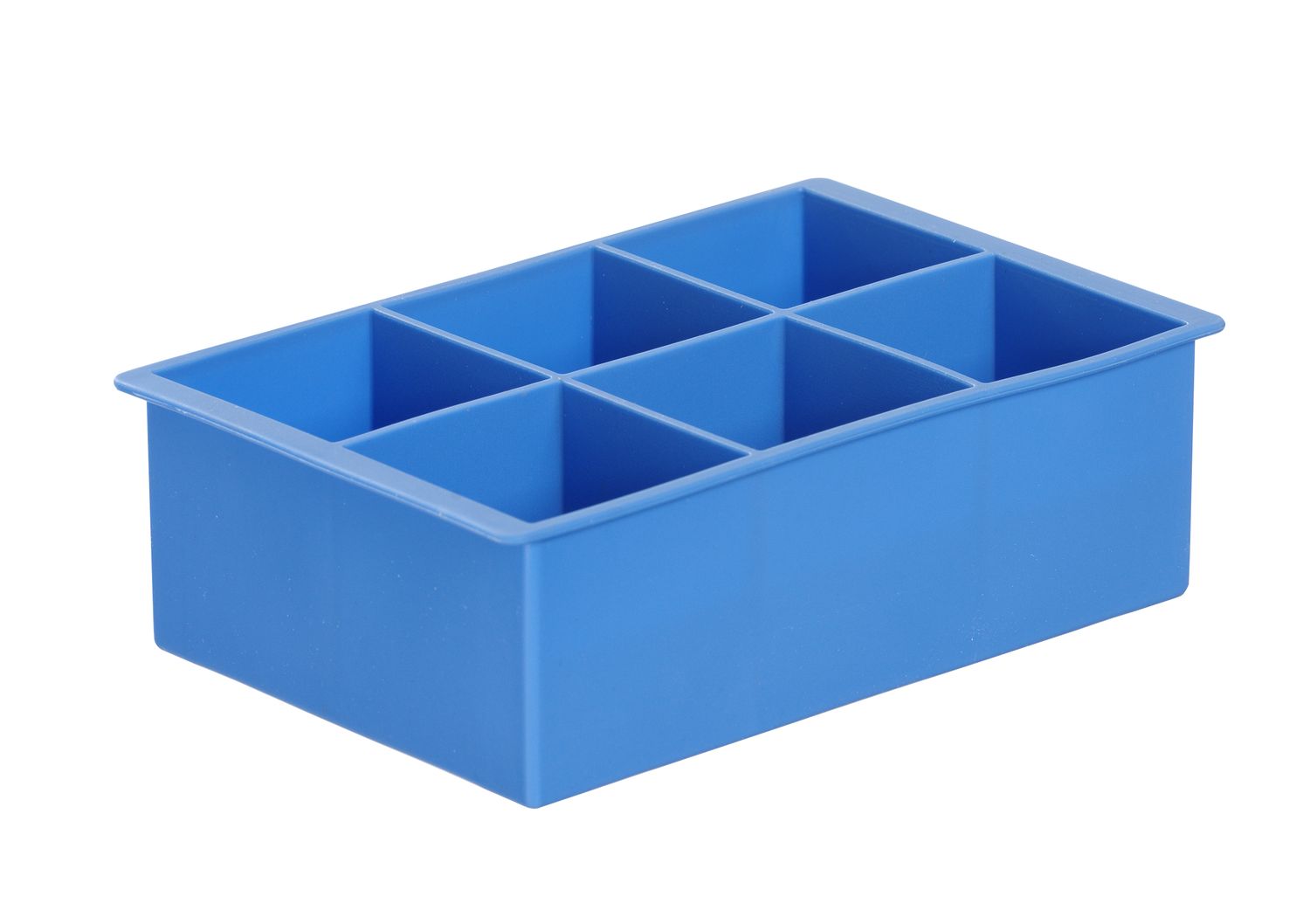 Formičky na ľad XL, BarUp, Modrá, 170x110x(H)52mm XL kocky 679036