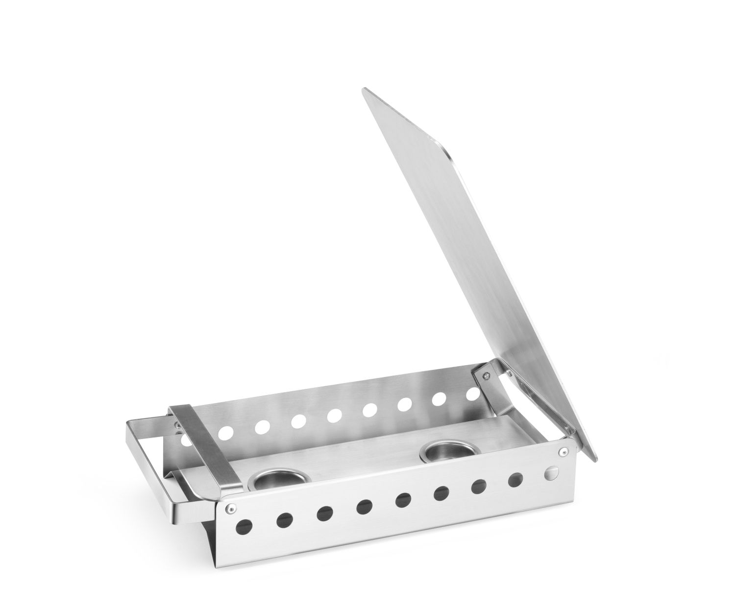 Ohrievač jedál s 2 držiakmi na sviečky, HENDI, 330x180x(H)65mm 463000