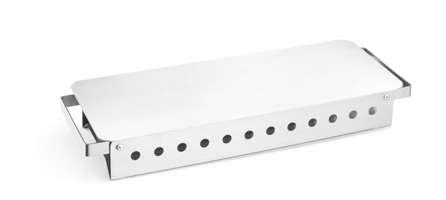 Ohrievač jedál s 3 držiakmi na sviečky, HENDI, 450x180x(H)65mm 3 horáky 463109