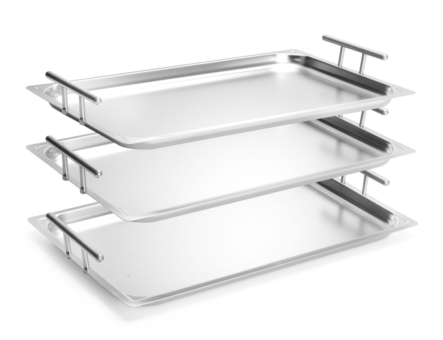 Obdĺžnikový servírovací podnos, HENDI, 530x325x(H)70mm 809181