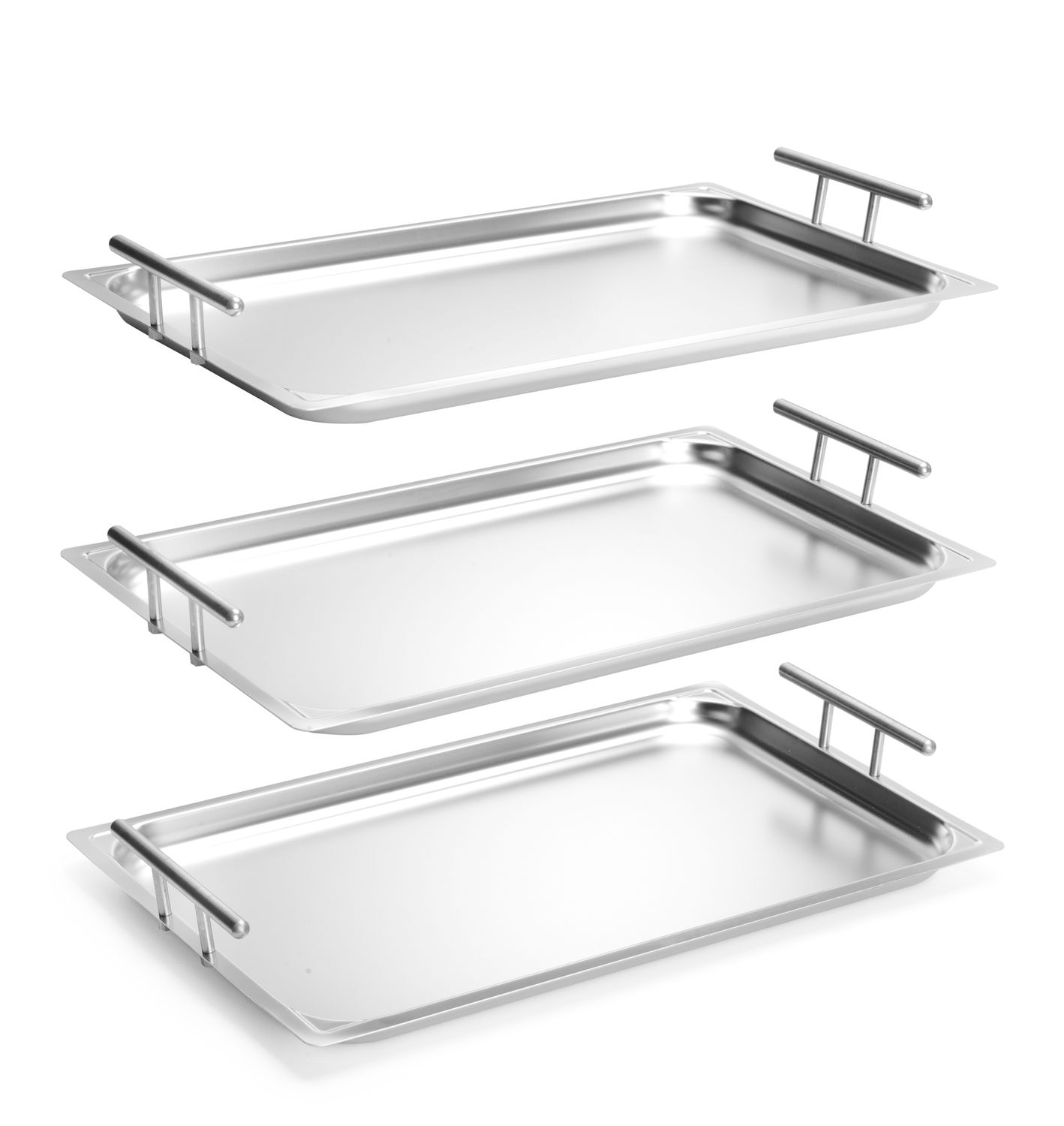 Obdĺžnikový servírovací podnos, HENDI, 530x325x(H)70mm 809181