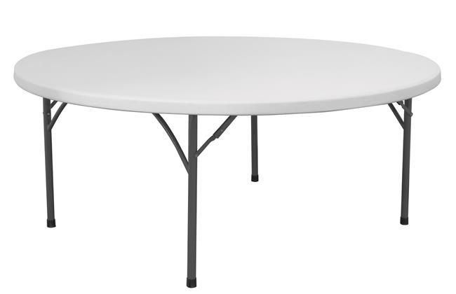 Bufetový stôl okrúhly, HENDI, max. nosnosť: 250 kg, ⌀1800x(H)740mm guľatý 810941