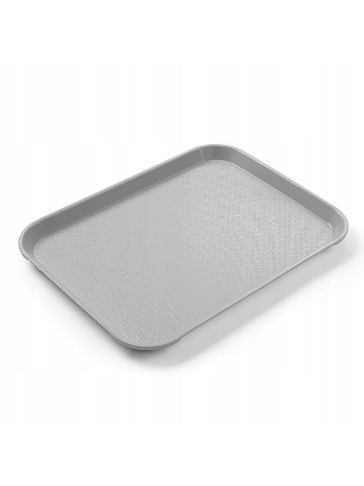 Polypropylénový podnos Fast Food – malý, HENDI, Svetlošedá, 265x345x(H)20mm Svetlošedá, 265x345x(H)20mm,