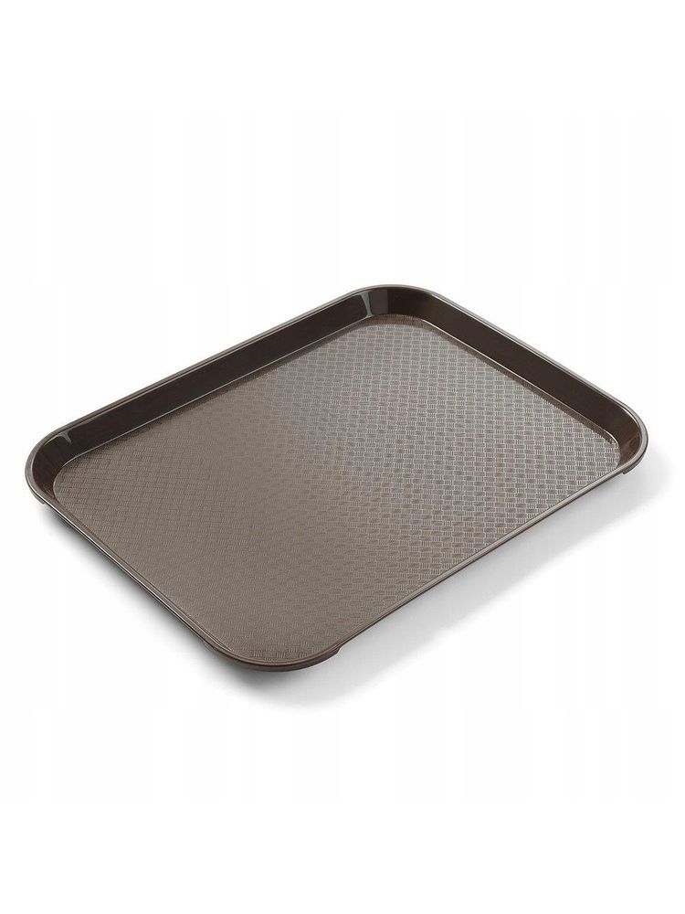 Polypropylénový podnos Fast Food – malý, HENDI, Hnedá, 265x345x(H)20mm Hnedá, 265x345x(H)20mm