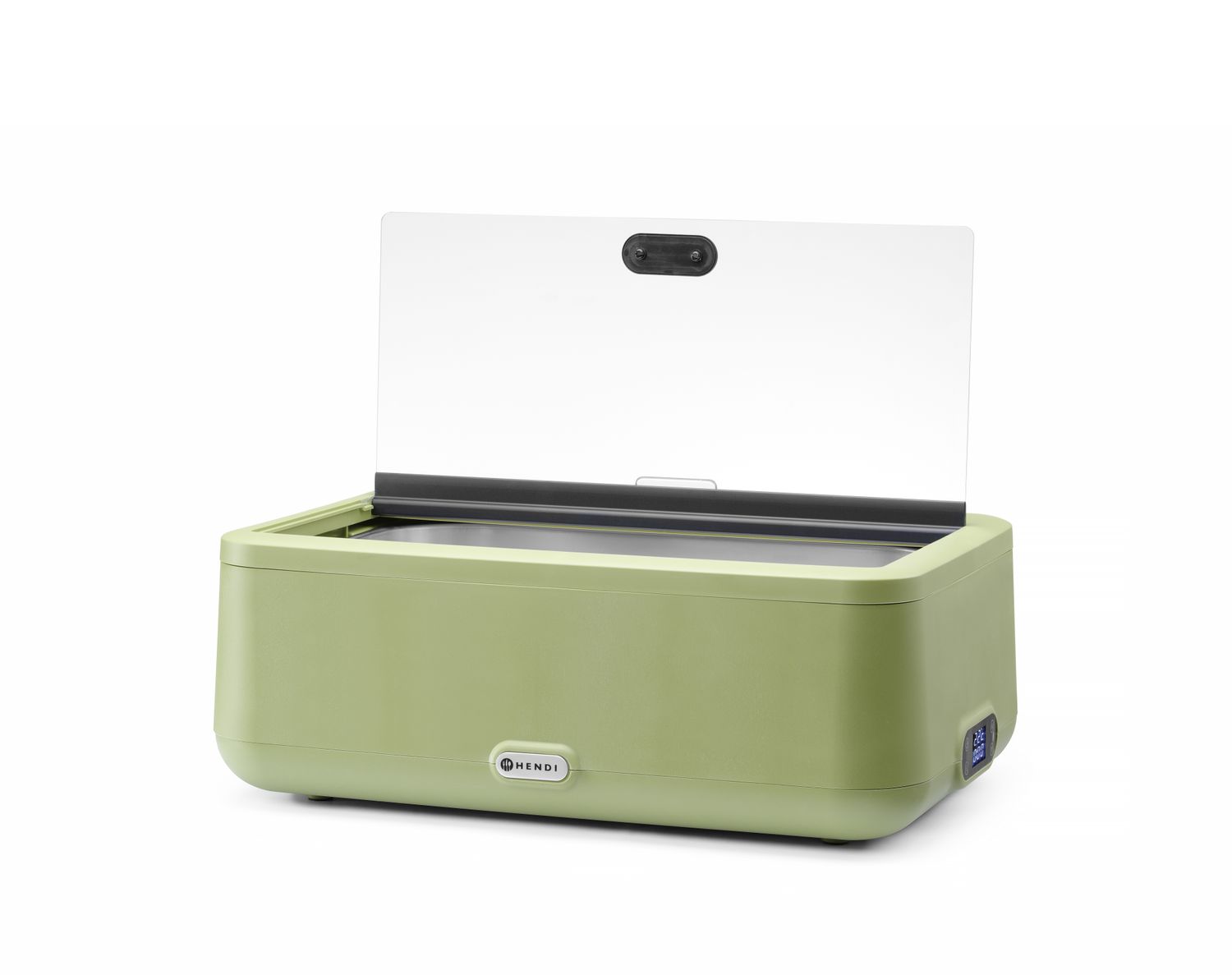 Chafing dish UNIQ, HENDI, designed by Robert Bronwasser, Zelená, 220-240V/700W, 607x402x(H)245mm zeleny, GN1/1, Kód: 470435
