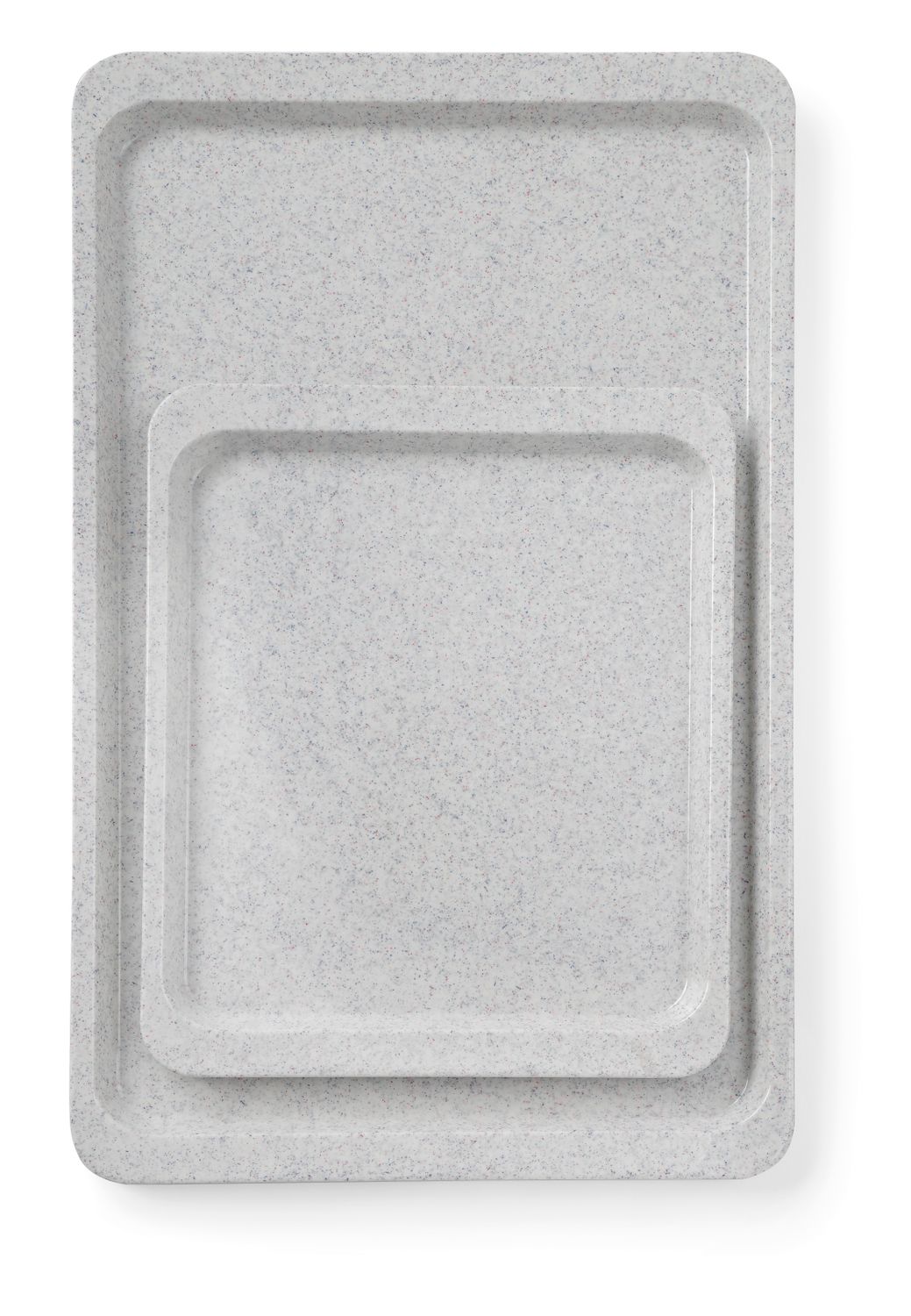 Polyesterová tácka pre samoobslužné reštaurácie, AmerBox, GN 1/2, Grafit, 325x265mm GN 1/2, 265x325mm