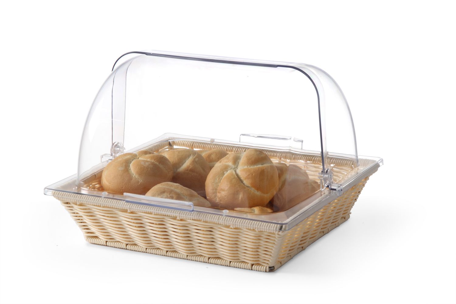 Kôš na pečivo s krytom Rolltop, HENDI, kôš s vekom, GN 2/3, 365x335x(H)245mm 426968