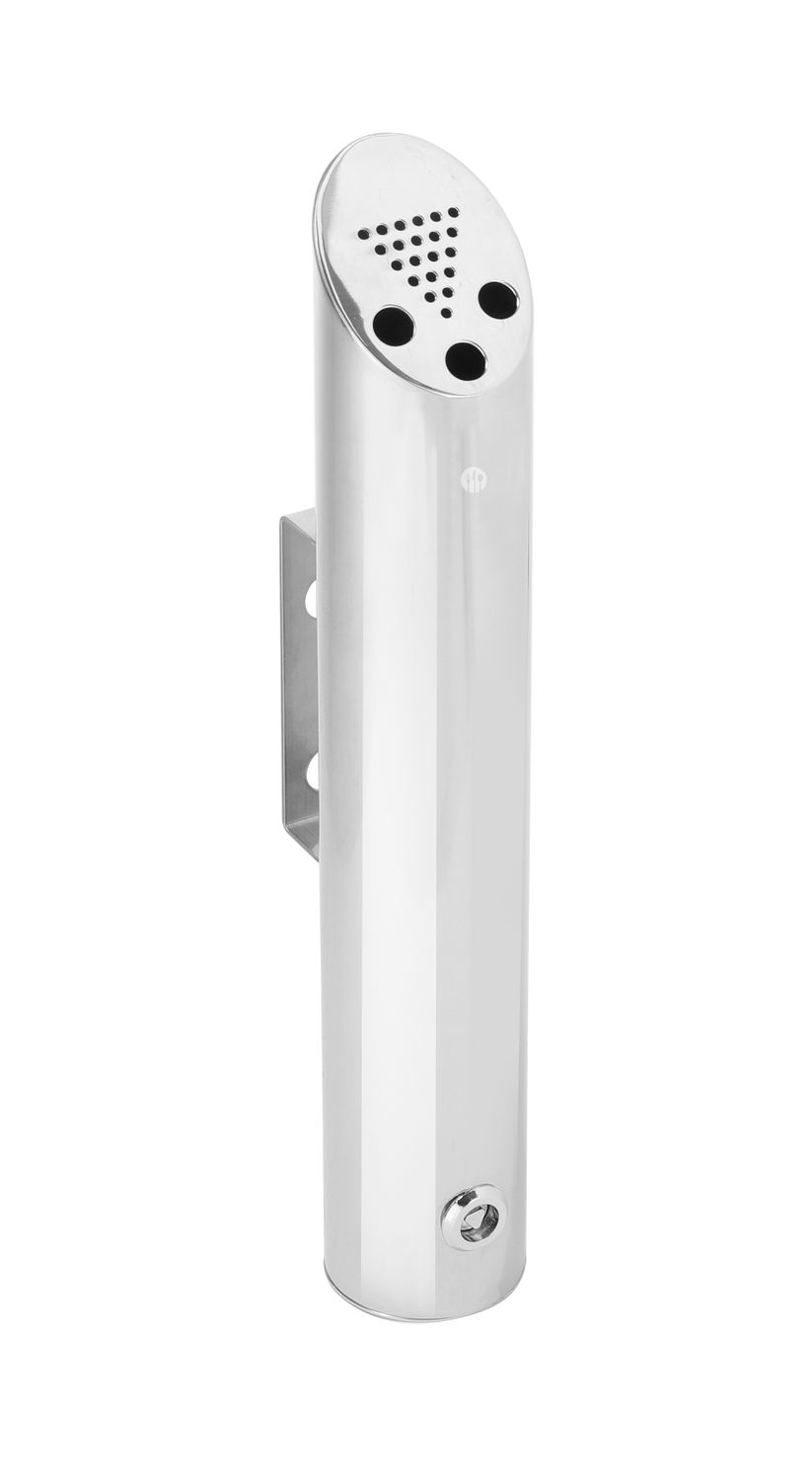 Popolník na stenu, HENDI, ⌀75x(H)460mm nástenný 440216