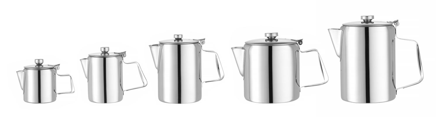 Kávový/čajový kanvica s vekom, HENDI, 1,4L, ⌀126x(H)185mm 1,4 Lt., Kód: 453407