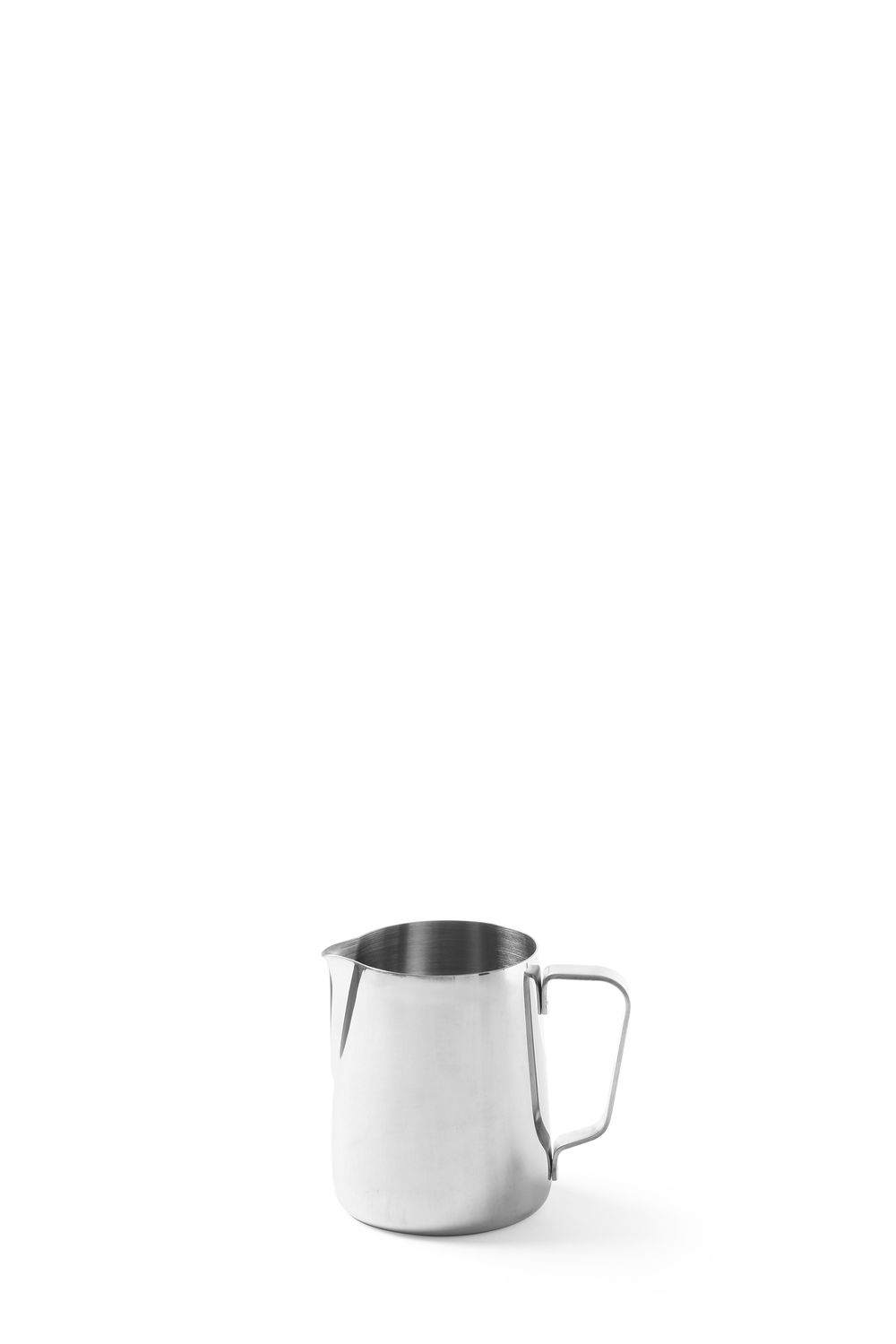 Džbán na napenenie mlieka a výrobu cappuccina, HENDI, 0,35L, ⌀76x(H)93mm 0,35 Lt,, Kód: 451502