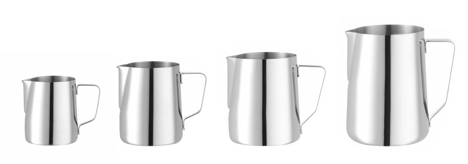 Džbán na napenenie mlieka a výrobu cappuccina, HENDI, 0,6L, ⌀90x(H)112mm 0,6 Lt,, Kód: 451519