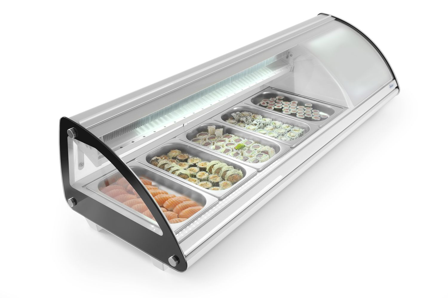 Vitrína na Sushi 5x GN 1/3, Arktic, 230V/160W, 1307x445x(H)327mm 233757