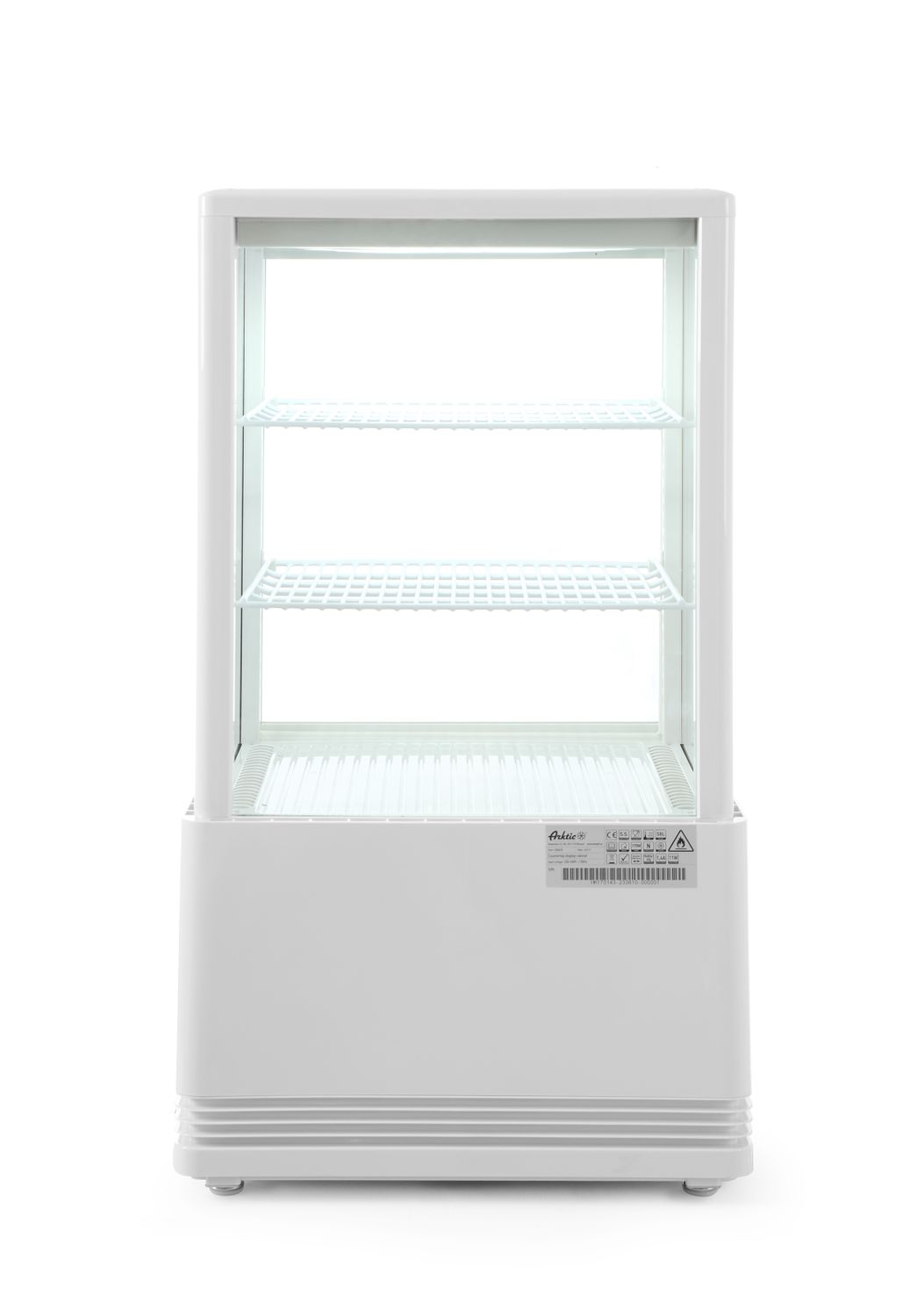 Chladiaci box, 58 l, Arktic, Biela, 230V/170W, 452x406x(H)830mm 233610 biela