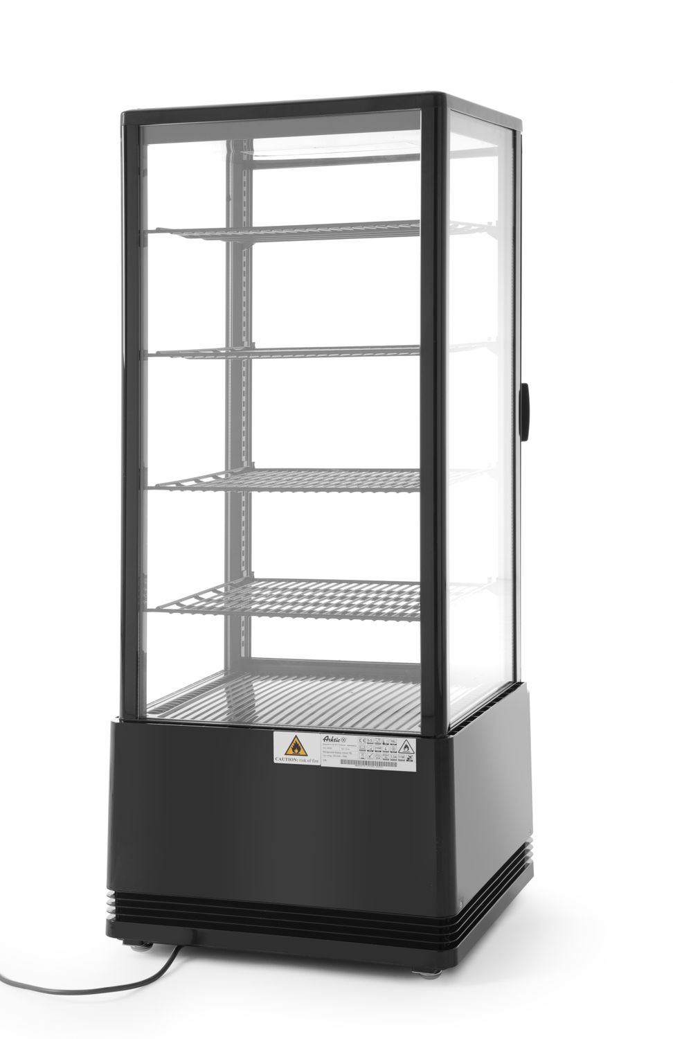 Chladiaci box, 98 l, Arktic, Čierna, 230V/210W, 444x397x(H)1100mm 233269 čierna