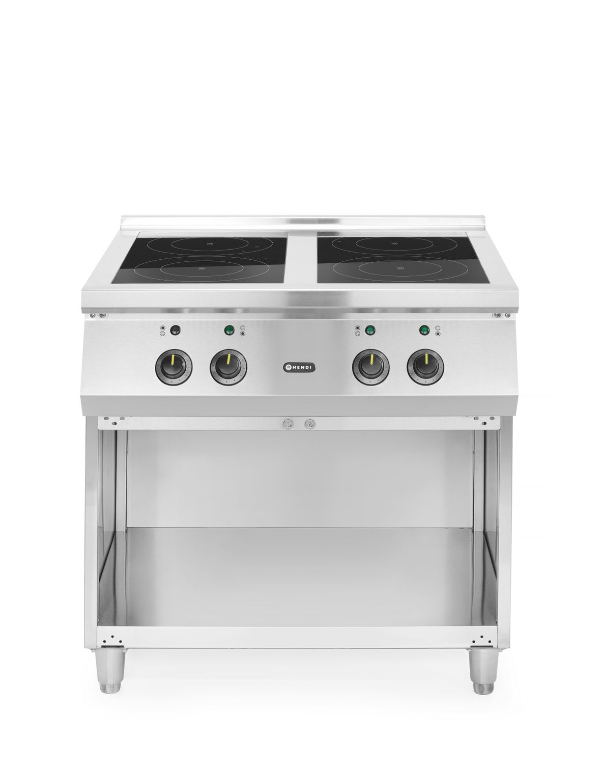 Indukčný varič so 4 varnými zónami, HENDI, 400V/17000W, 800x720x(H)854mm Kod: 237687