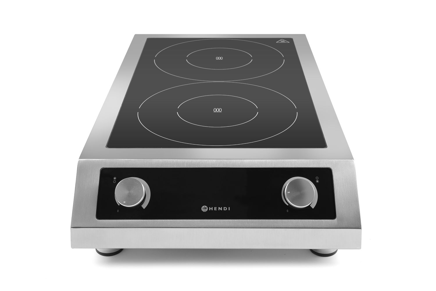 Dvojitý indukčný varič model 7000, HENDI, Profi Line, 400V/7000W, 405x700x(H)145mm 239346