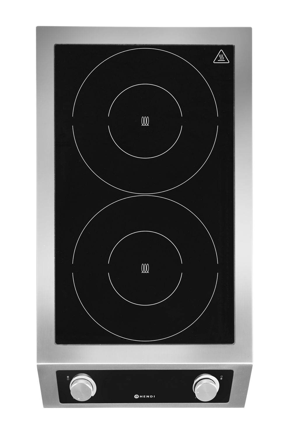 Dvojitý indukčný varič model 7000, HENDI, Profi Line, 400V/7000W, 405x700x(H)145mm 239346