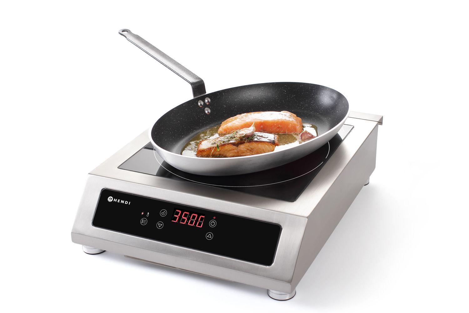 Indukčný varič model 3500 D XL, HENDI, Profi Line, 230V/3500W, KOD: 239698