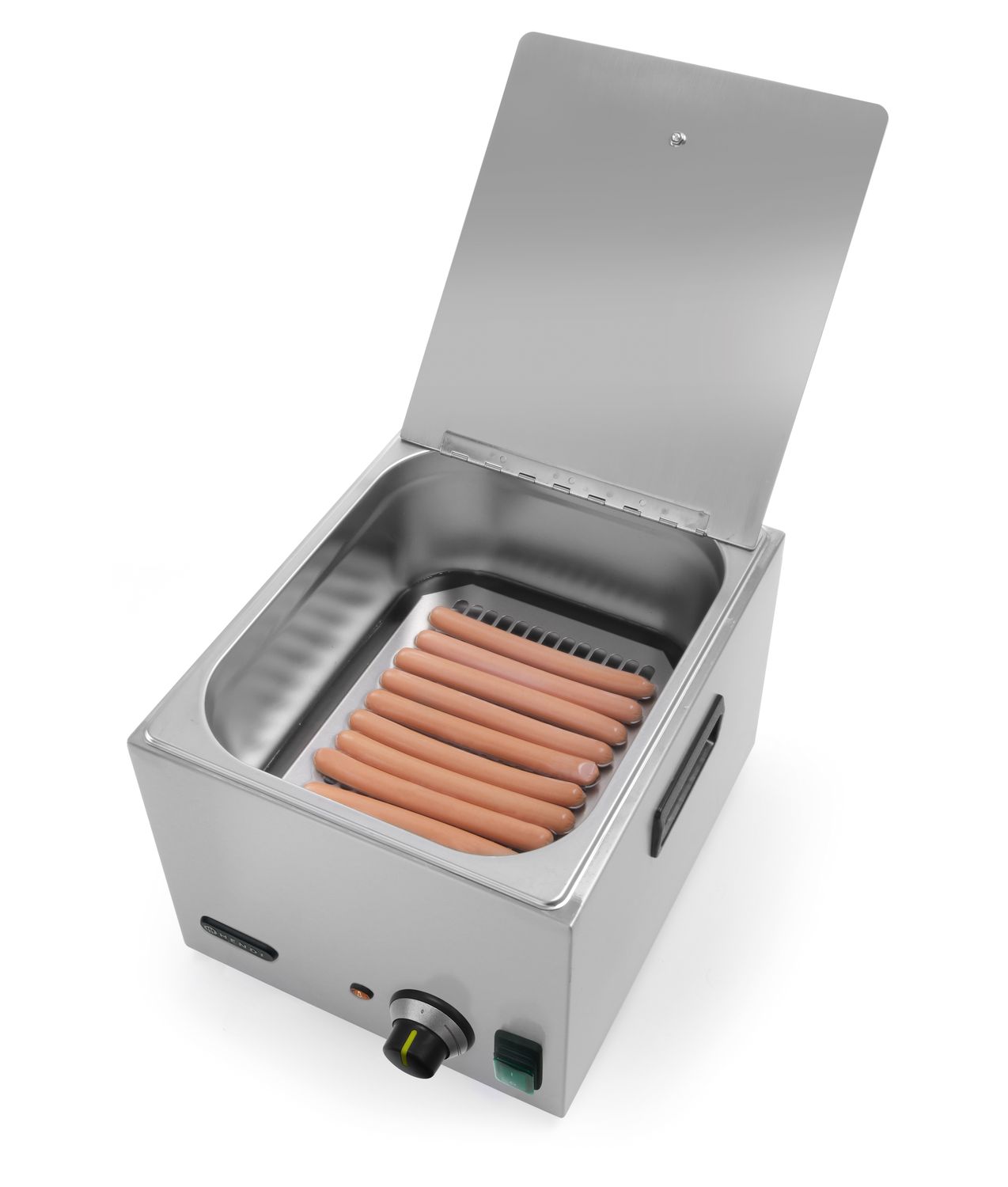 Ohrievač párkov, HENDI, Kitchen Line, 10L, 230V/1000W, 405x290x(H)254mm 240502