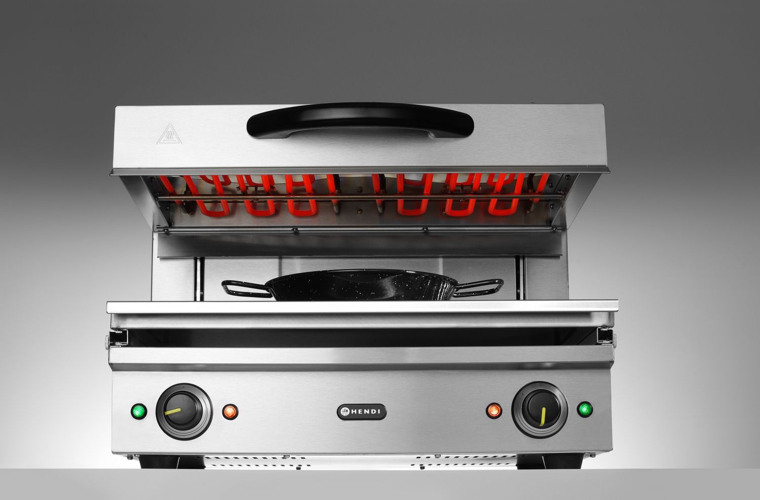 Zdvíhanie Salamander 600, HENDI, 230V/3600W, 619x500x(H)525mm HENDI  600 264706